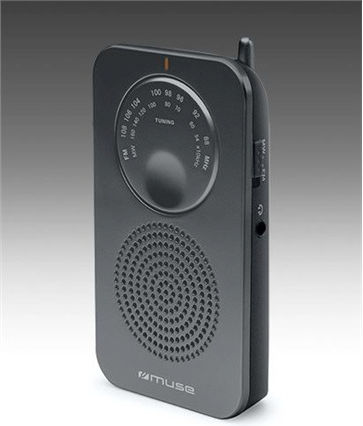 Muse M-01 RS Φορητό Ραδιόφωνο Μπαταρίας Μαύρο