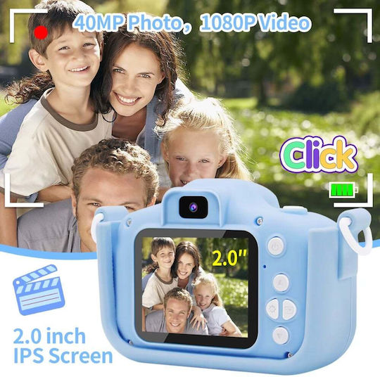 Children's Camera 40MP Pink
