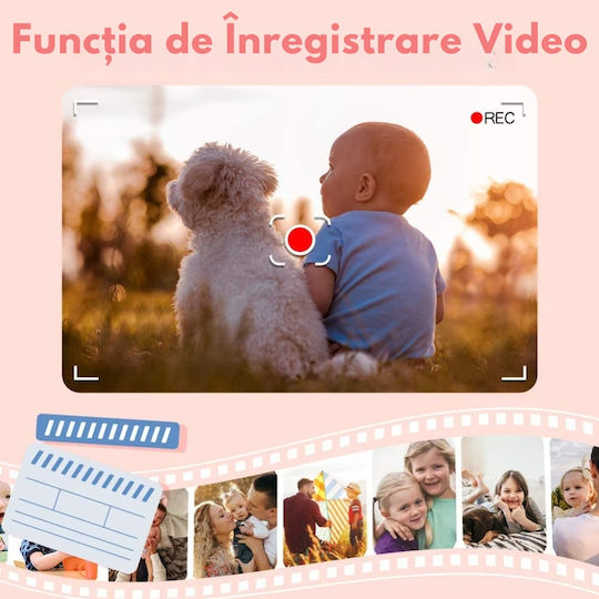 Children's Camera 40MP Pink