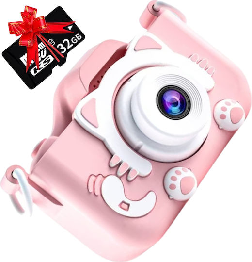 Children's Camera 40MP Pink
