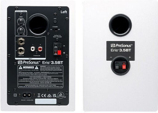 Presonus Eris 3.5BT A Doua Generație Ηχεία Studio Monitor 3.5" 25W Pereche Λευcă