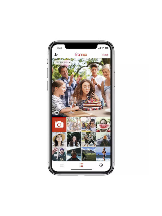 Denver Digital Photo Frame with Touchscreen 10.1" Resolution 1280x800 with Wi-Fi Silver
