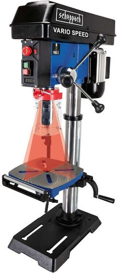 Scheppach Κολωνάτο Δράπανο 5906807901 με Ισχύ 550 Watt