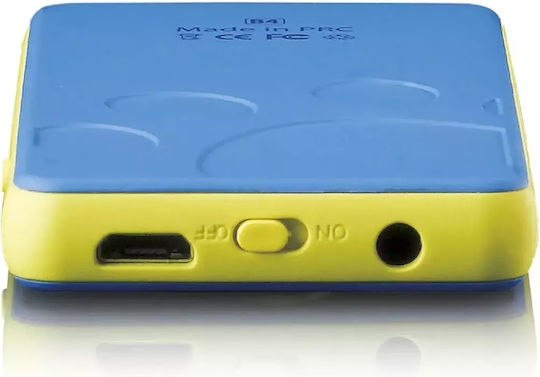 Lenco Xemio-560BU MP3 Player (8GB) with LCD / TFT Screen 1.8" Blue