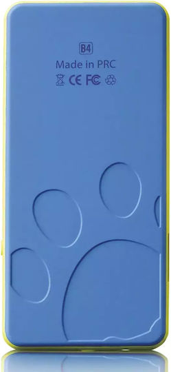 Lenco Xemio-560BU MP3 Player (8GB) with LCD / TFT Screen 1.8" Blue