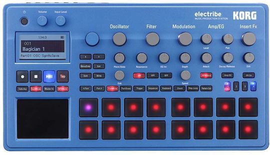 Korg Midi Controller Electribe Blue Decksaver Set Μπλε