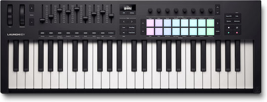 Novation Midi Controller Launchkey with 49 Keys Black