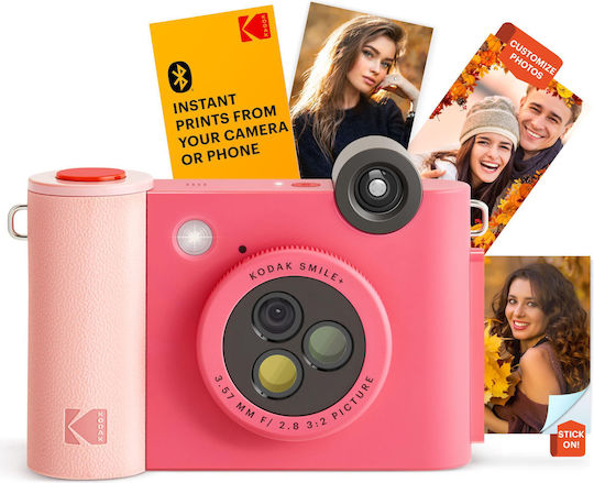 Kodak Smile+ Instant Φωτογραφική Μηχανή Fuchsia