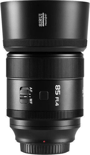Sirui Full Frame Φωτογραφικός Φακός Sirui Aurora 85mm f/1.4 Lens Σταθερός για Sony E Mount Μαύρος