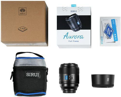 Sirui Full Frame Φωτογραφικός Φακός Sirui Aurora 85mm f/1.4 Lens Σταθερός για Sony E Mount Μαύρος