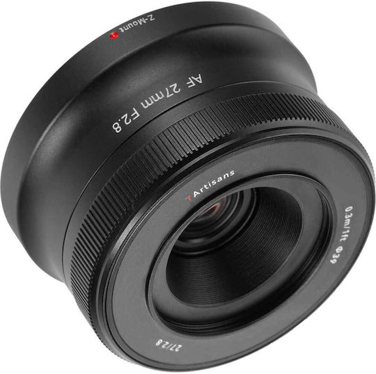 7artisans Crop Φωτογραφικός Φακός Photoelectric 27mm f/2.8 AF Σταθερός για Nikon Z Mount Μαύρος
