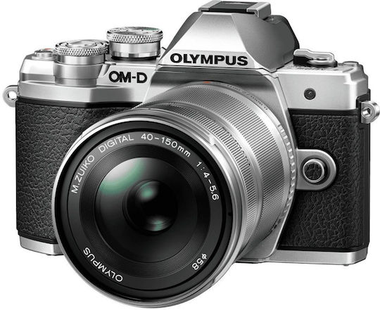 Olympus Full Frame Φωτογραφικός Φακός OM System M.Zuiko Digital ED 40-150mm F4.0-5.6 R Telephoto για Micro Four Thirds (MFT) Mount Ασημί