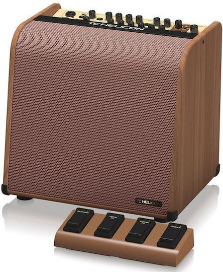 TC Helicon Harmony V100 Combo Amplifier For Acoustic Instruments 2 x 10" 100W Brown