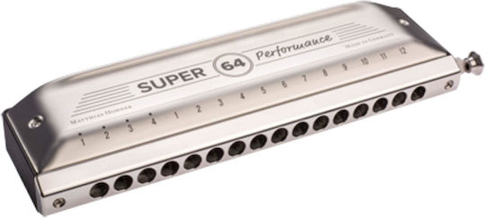 Hohner Хроматичен Хармоника Super Тоналност C (Do) Основни