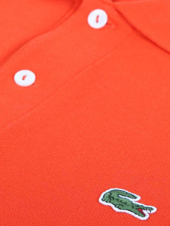 Lacoste Polo Μπλούζα ΠΟΡΤΟΚΑΛΙ