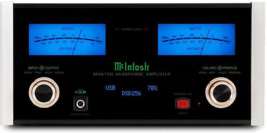 McIntosh MHA150 Schreibtisch Digital Kopfhörerverstärker 2 Kanäle mit DAC, USB und Jack 3.5mm