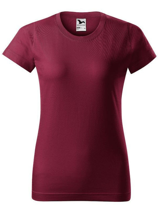 Malfini Basic Γυναικείο Διαφημιστικό T-shirt Κοντομάνικο σε Χρώμα