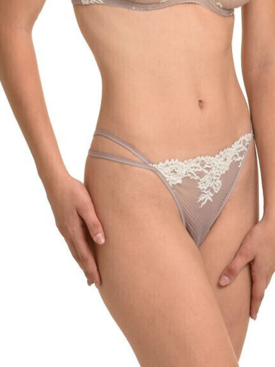 Miss Rosy Underwear Set with Bra & String Skin