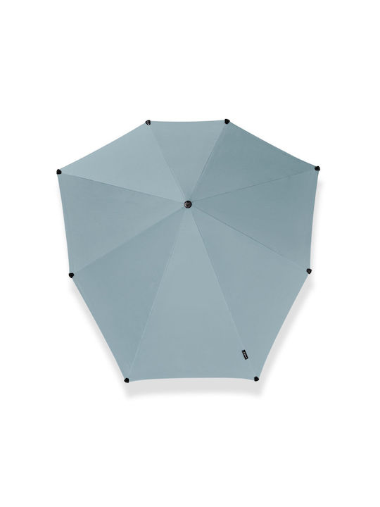 Senz° Umbrella with Walking Stick Light Blue