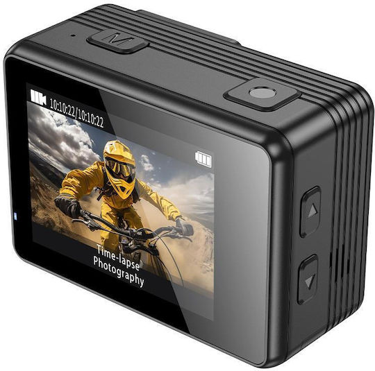 Hoco DV102 Action Camera 4K Ultra HD Underwater and Wi-Fi Black