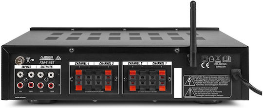 Audien ATA414BT Ολοκληρωμένος Ενισχυτής Hi-Fi Stereo Μαύρος
