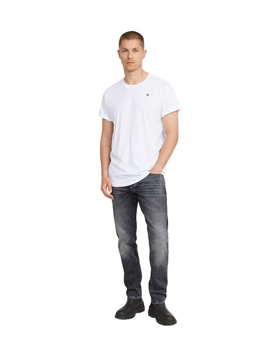3301 Men's Jeans Pants with Slim Straight Fit Gray