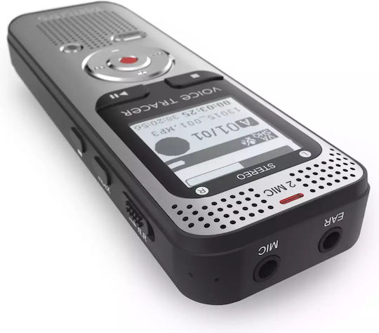 Philips Диктофон DVT2015 DVT2015/00 с Вътрешна Памет 8GB