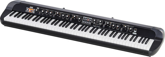 Korg Електрически Етап Пиано Sv-2 с 88 Динамичен Клавиши и Свързване със Слушалки Черно