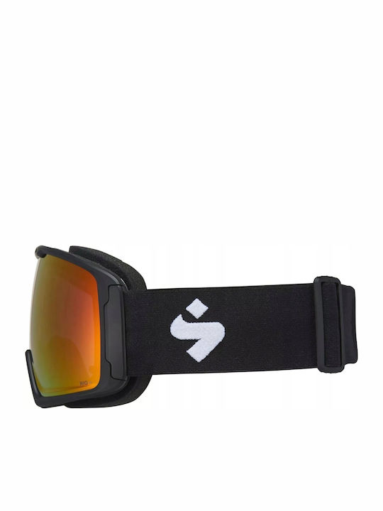 Sweet Protection Ski & Snowboard Goggles Kids Black with Lens in Black Color