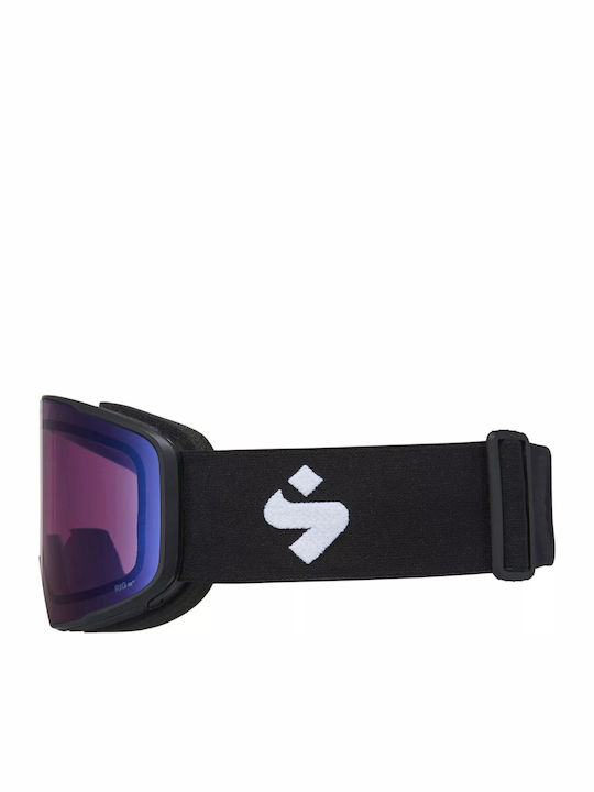 Sweet Protection Ski & Snowboard Goggles Kids Black with Lens in Black Color