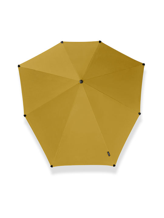 Senz° Umbrella with Walking Stick Yellow