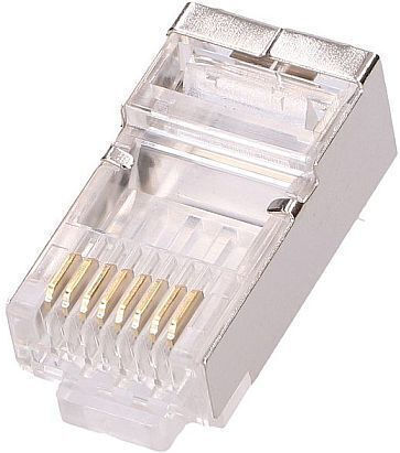 Extralink Plug RJ-45 male Transparent (EX.11588)