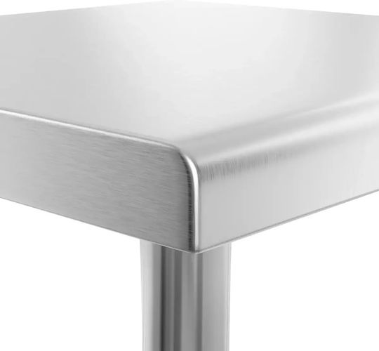 Royal Catering Masă din oțel inoxidabil L60xl60xH86.5cm