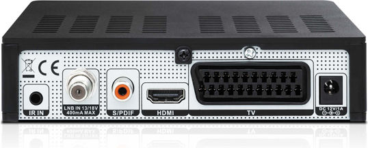 Amiko Satellite Decoder Mira3 AMIKO.MIRA3WIFI Full HD (1080p) DVB-S / DVB-S2 with Built-in Wi-Fi in Black Color