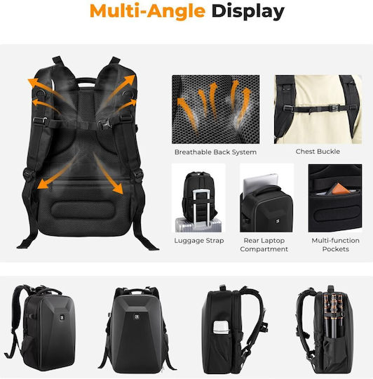 K&F Concept Camera Backpack Black