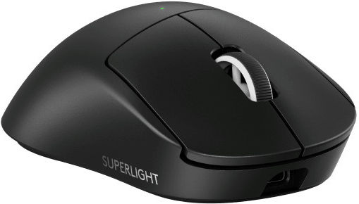 Logitech G Pro X Superlight 2 Dex Ασύρματο Gaming Ποντίκι Μαύρο