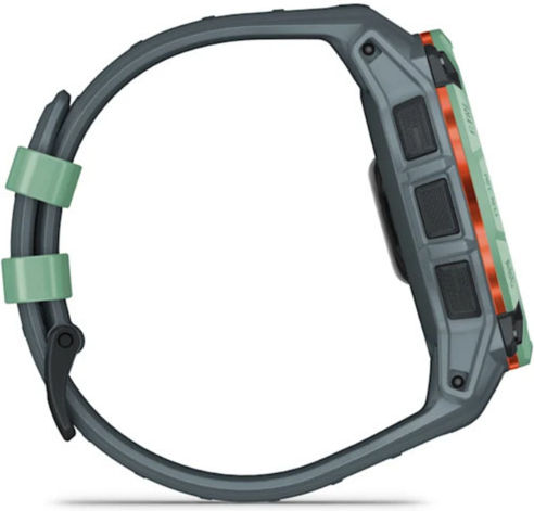 Instinct 3 AMOLED Aluminium 50mm Αδιάβροχο Smartwatch με Παλμογράφο (Neo Tropic with Twilight Band)