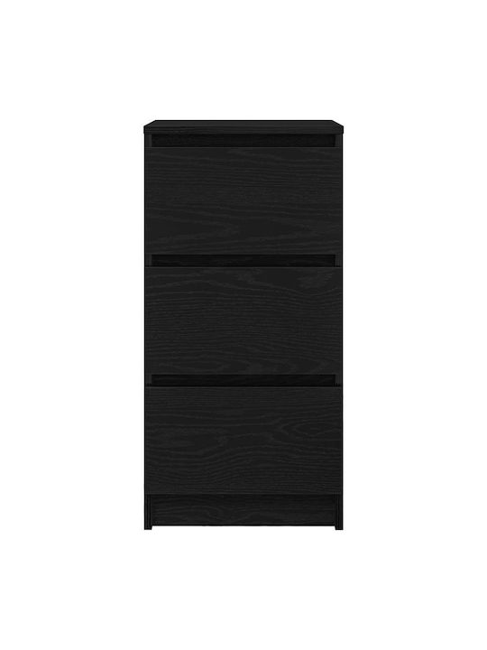 Drawers Storage Wooden L37.5xW35xH76cm