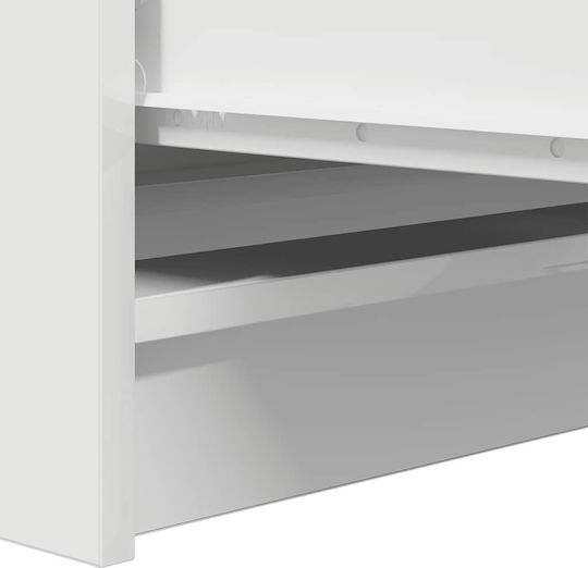 Drawers Storage Wooden L85xW34xH76cm