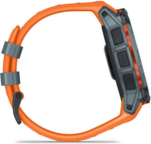 Garmin Instinct 3 Solar Aluminium 50mm Waterproof Smartwatch with Heart Rate Monitor (Twilight with Solstice Band)
