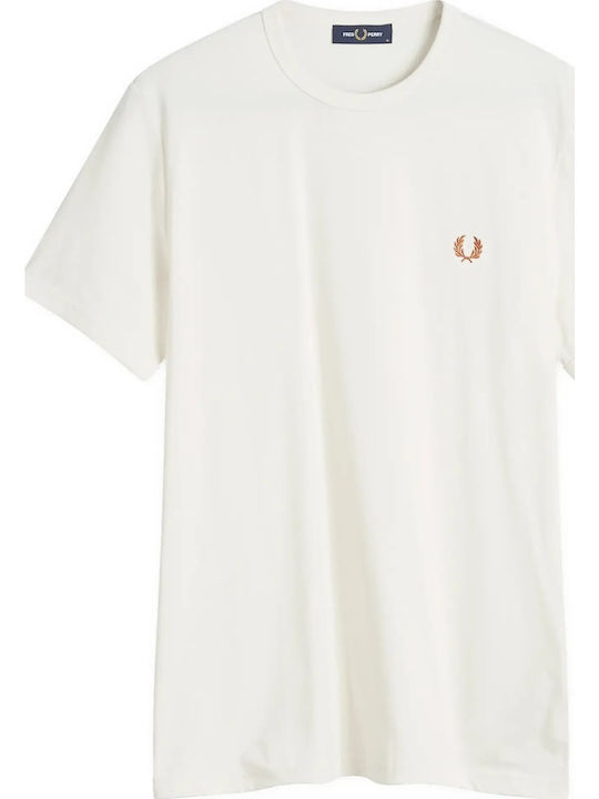 Ringer T-shirt Ecru