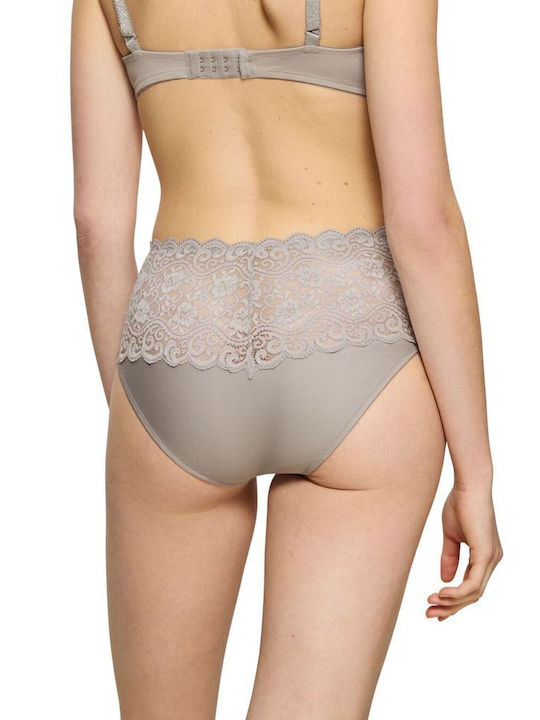 Triumph Amourette Висока талия Дамско Slip Light Grey