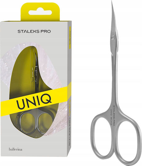 Staleks Foarfece Pentru Unghii Din Oțel Inoxidabil Cu Vârf Curbat Pentru Cuticule Argintiu 53113 1 Bucată