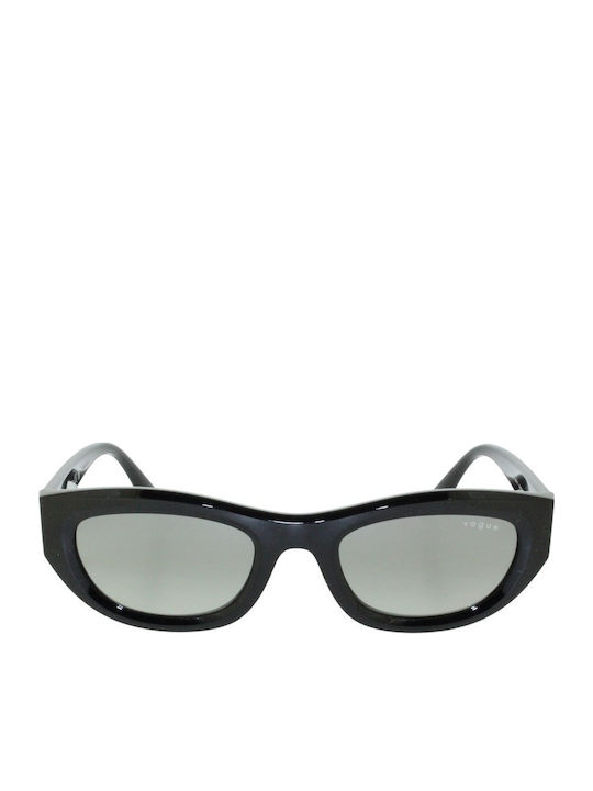 Vogue Ochelari de soare Μαύρα cu Cadru & Negru Lentilă