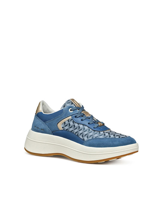 Geox D Spherica Damen Sneaker Blau