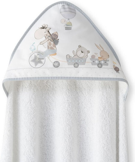 Interbaby με Κουκούλα 100x100εκ.