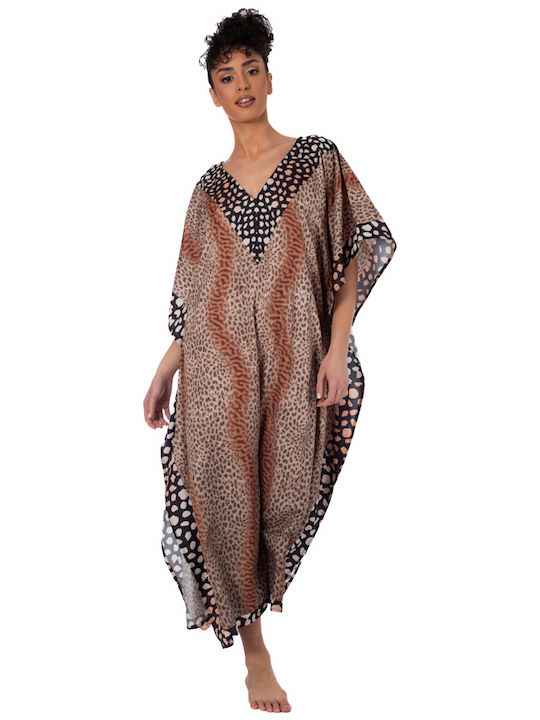 Indischer Kaftan Ar197-a Solo Me Damen Einheitsgröße 100cm x 120cm
