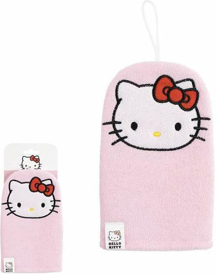 Hello Kitty Γάντι Μπάνιου Ροζ 1τμχ