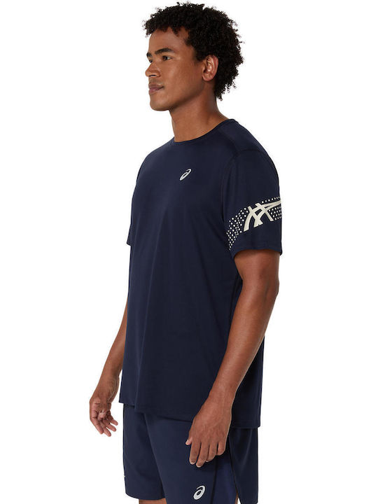 ASICS T-shirt Navy Blue