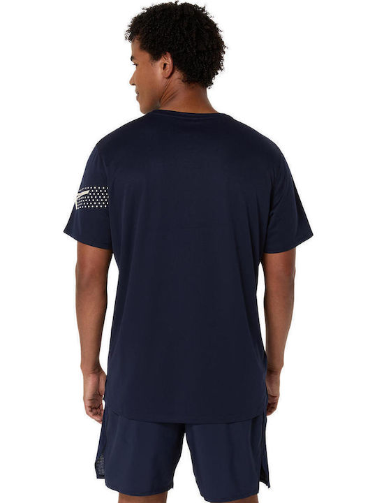 ASICS Icon T-shirt Navy Μπλε